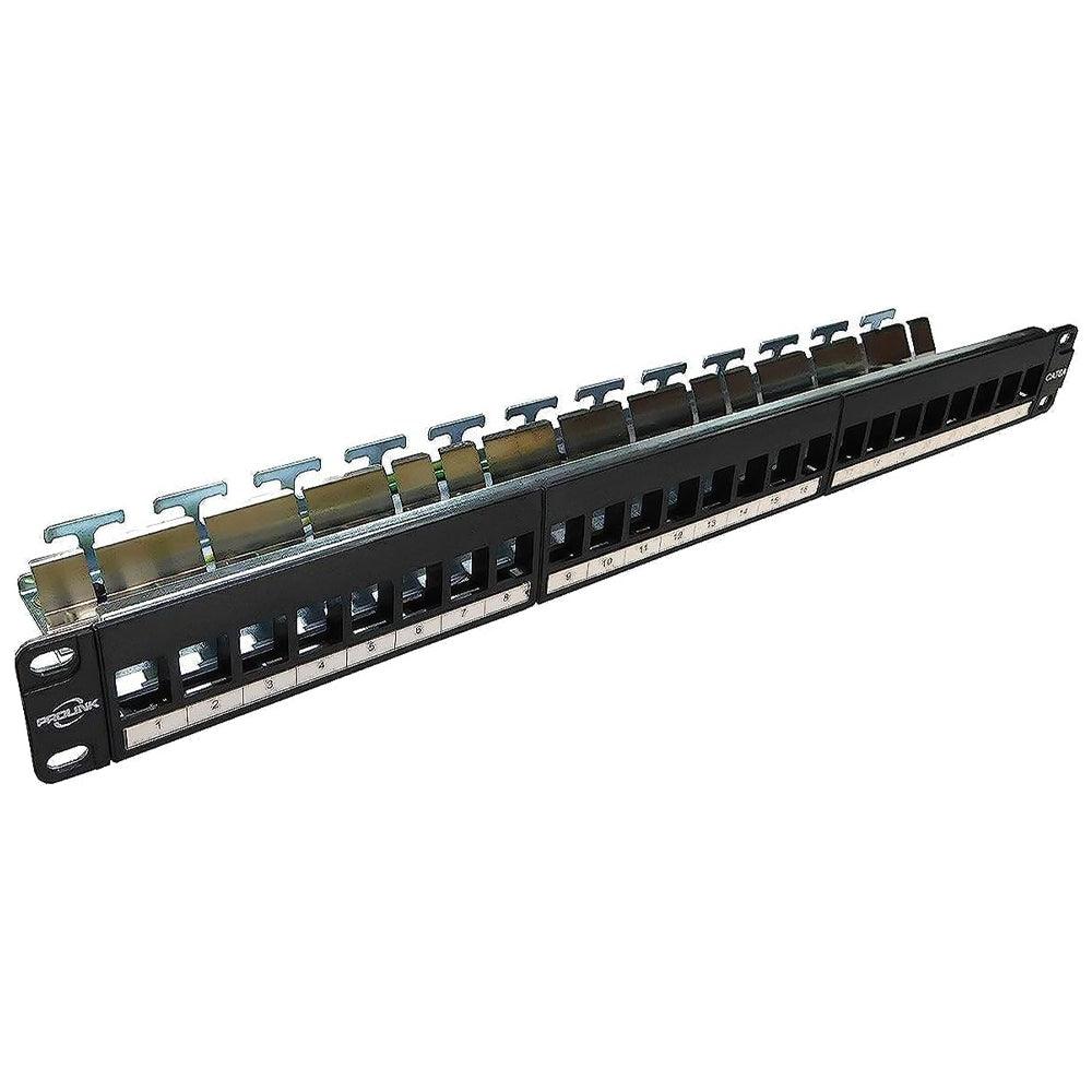 Prolink Unloaded Patch Panel Cat6 24 Port - Kimo Store