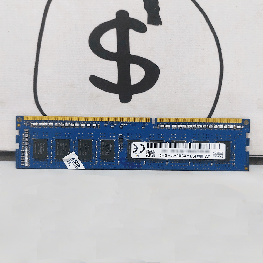 RAM For PC Workstation 4GB DDR3 PC3 12800MHz (Original Used) - Kimo Store