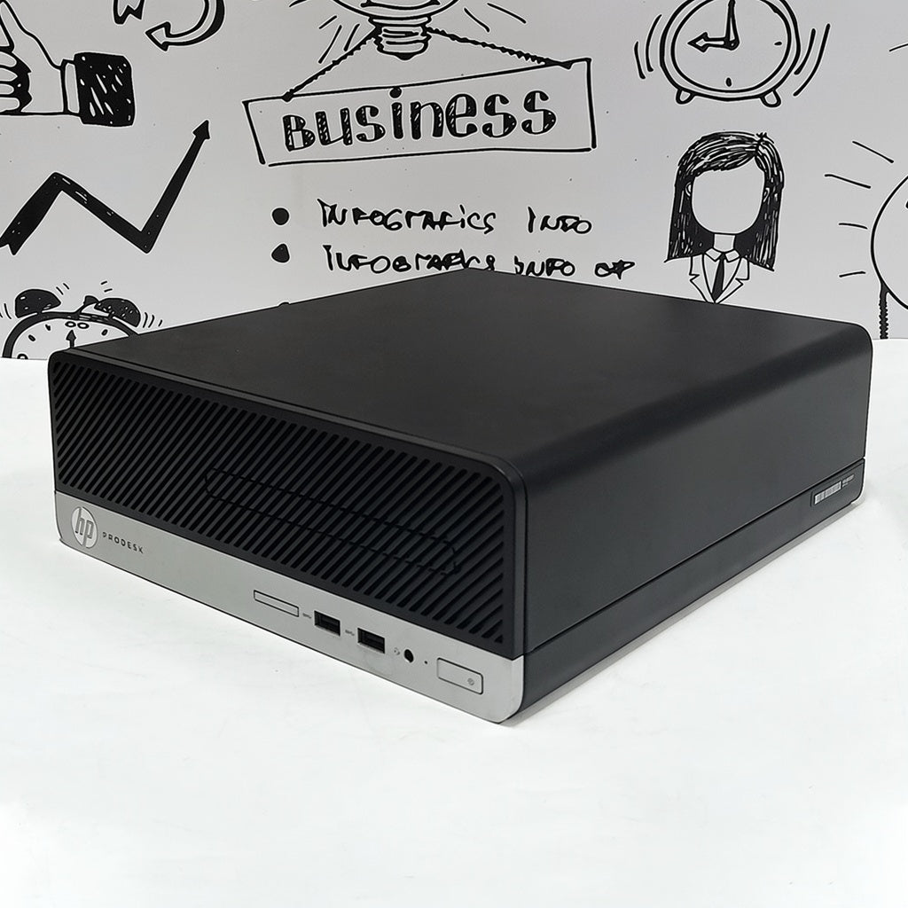 كمبيوتر تاور اتش بى ProDesk 400 G4 SFF (انتل كور i3-7100 - رام 4 جيجابايت DDR4 - انتل HD جرافيكس) استعمال خارج