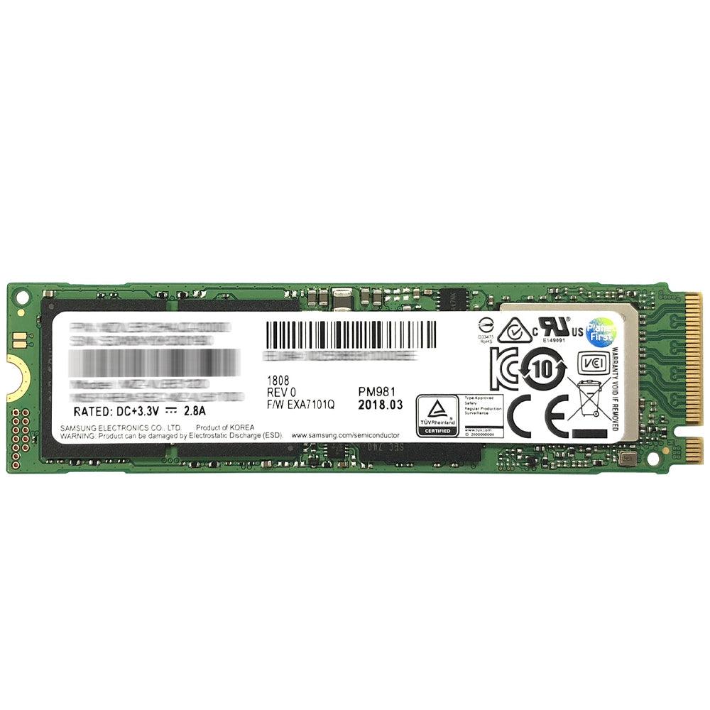 Samsung PM981 256GB NVMe PCIe M.2 SSD (Original Used)