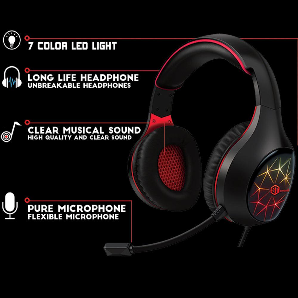 ST-Standard GM-3502LR Stereo Gaming Headset