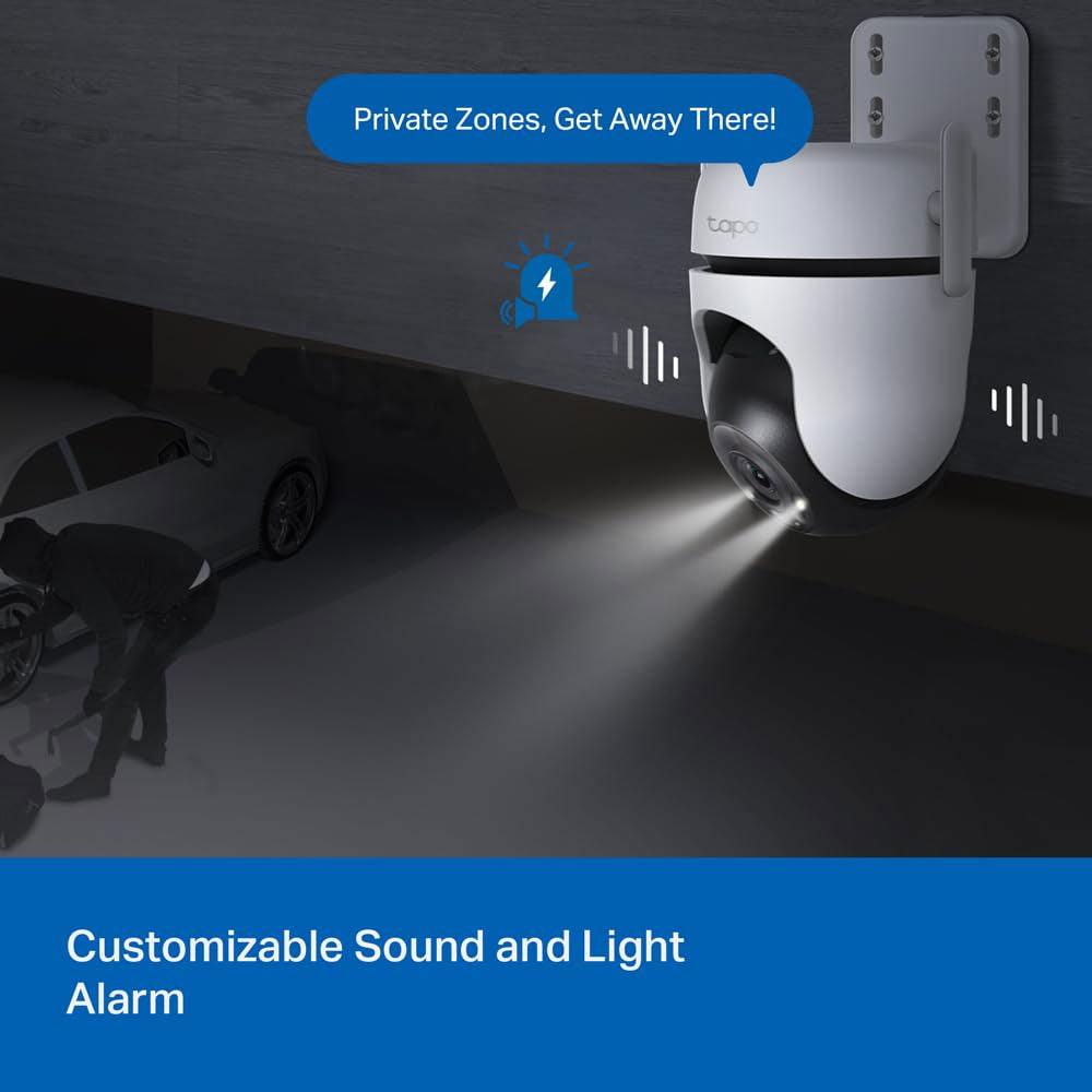 Tapo C520WS Wi-Fi Pan & Tilt Outdoor Security Camera 2K