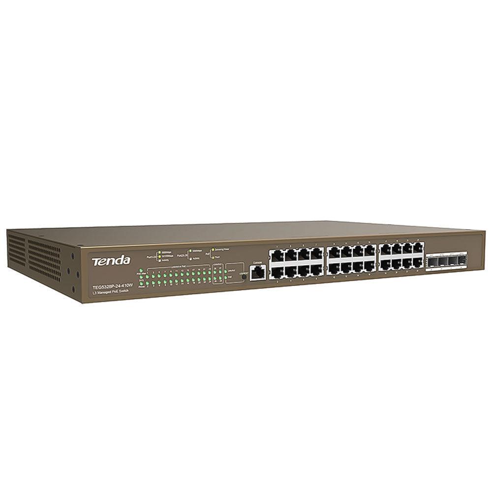 Managed Rackmount PoE Switch