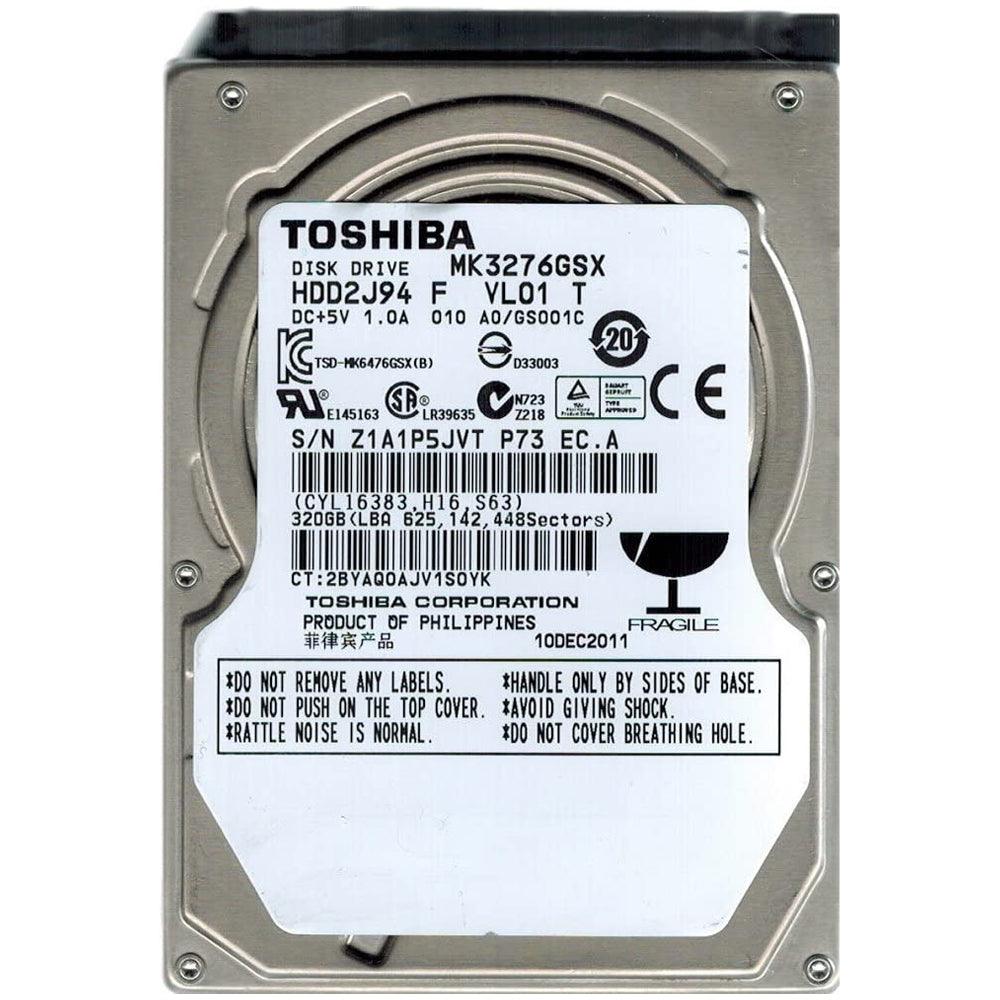 Toshiba 320GB 2.5 Inch Internal Laptop Hard Drive (Original Used)