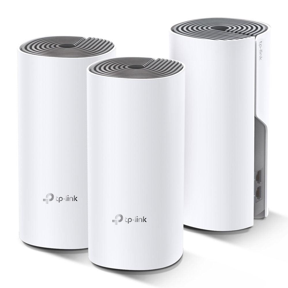 نظام شبكة Wi-Fi للمنزل بالكامل تي بي لينك 3 قطع 1200 ميجابايت/ثانية Deco E4 AC1200