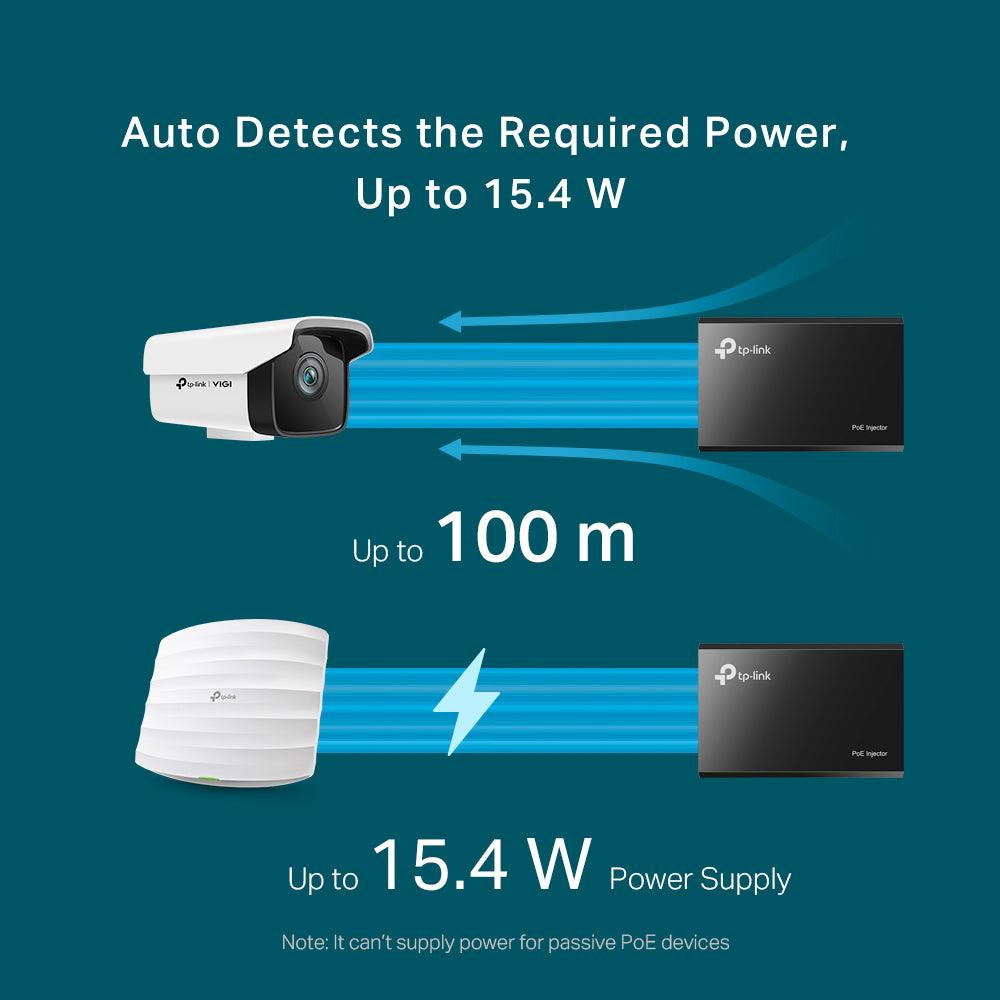TP-Link TL-POE150S PoE Injector Gigabit 15.4W 48VDC - Kimo Store