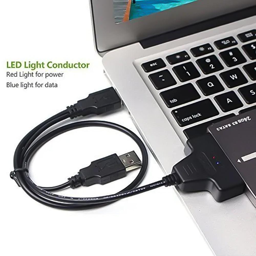 USB To USB + SATA Cable