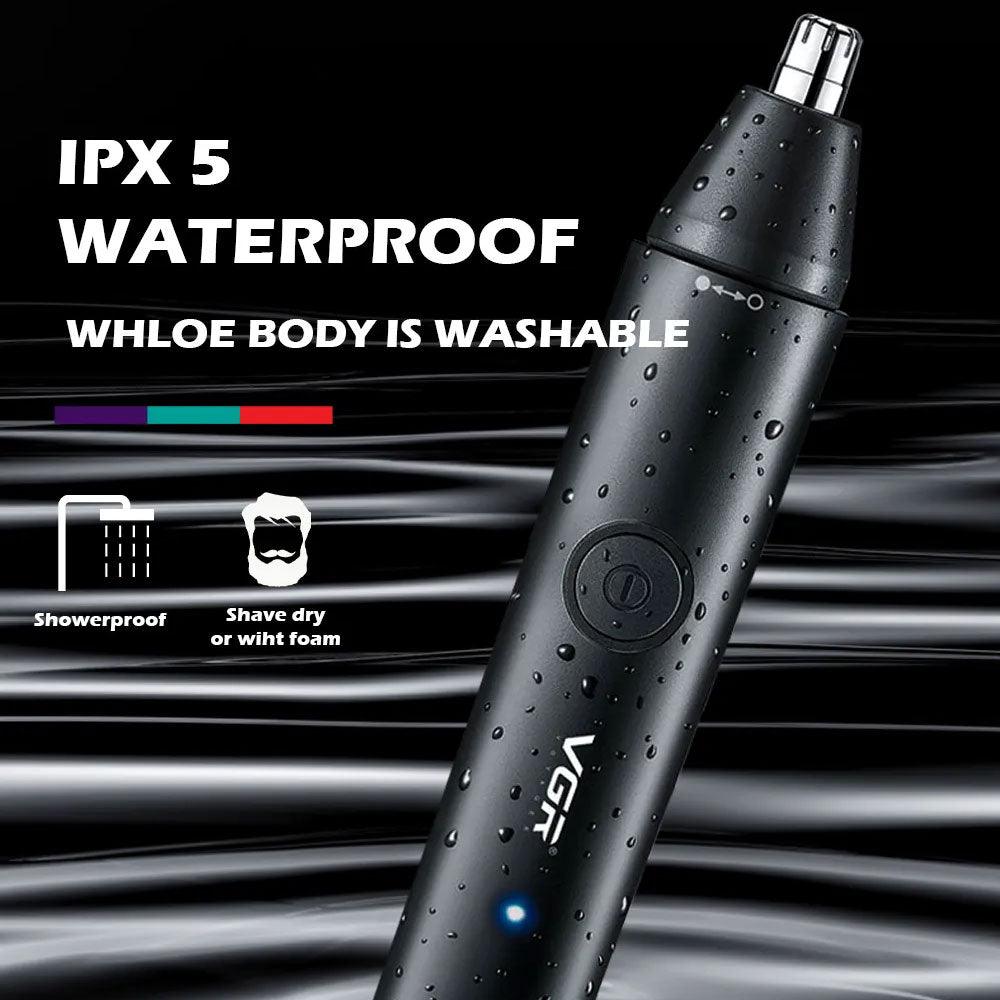 ماكينة تشذيب شعر الأنف والشعر 2 في 1 في جي ار بروفيشنال V-613