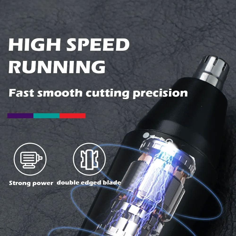 ماكينة تشذيب شعر الأنف والشعر 2 في 1 في جي ار بروفيشنال V-613