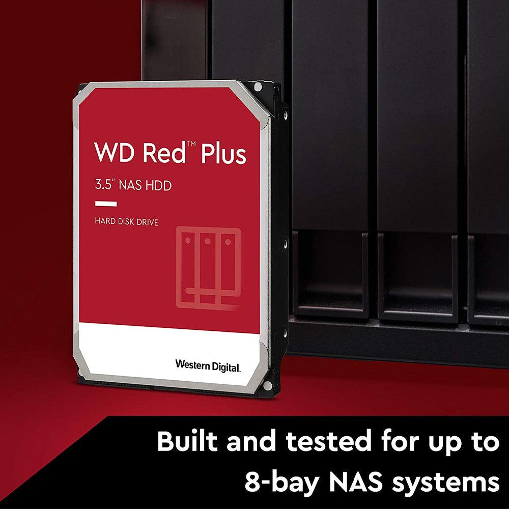 Western Digital Red Plus NAS 8TB 3.5 Inch Server