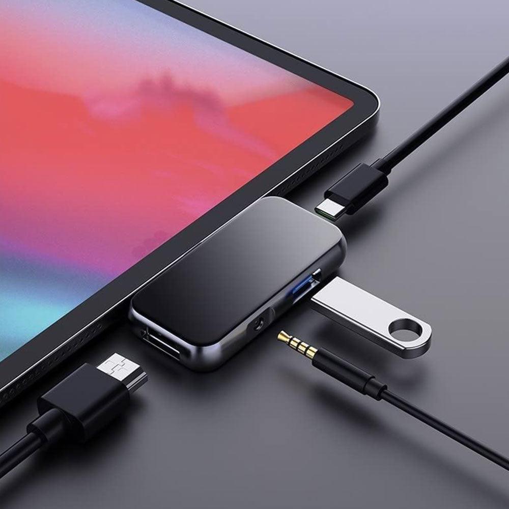 WiWU Alpha T5 Pro 4in1 HUB Converter