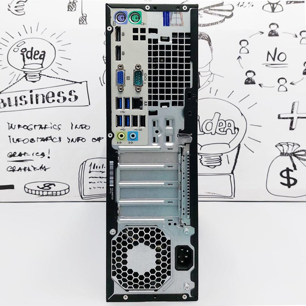 HP EliteDesk 705 G3 SFF Desktop PC (AMD Pro A12-8870 - 8GB DDR4 - No Hard - AMD Radeon R7 Graphics) Original Used