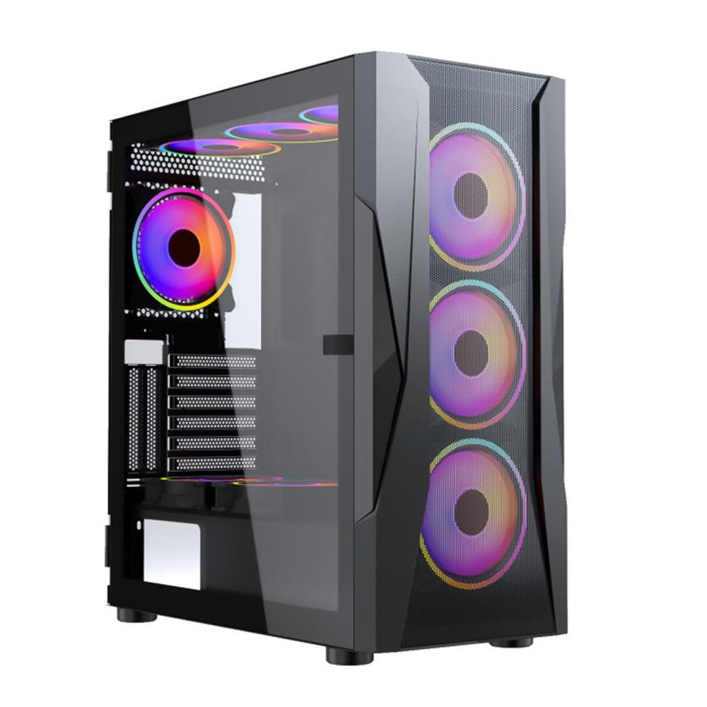 Xander Velox ARGB Mid Tower Case + Power Supply 80 Plus White 700W - Kimo Store