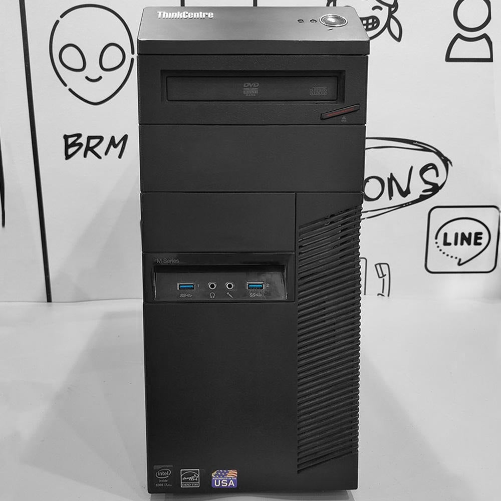 كمبيوتر تاور لينوفو THINKCENTRE M93 (انتل كور I5-3470 - رام 4 جيجابايت DDR3 - انتل HD جرافيكس - DVD RW) استعمال خارج