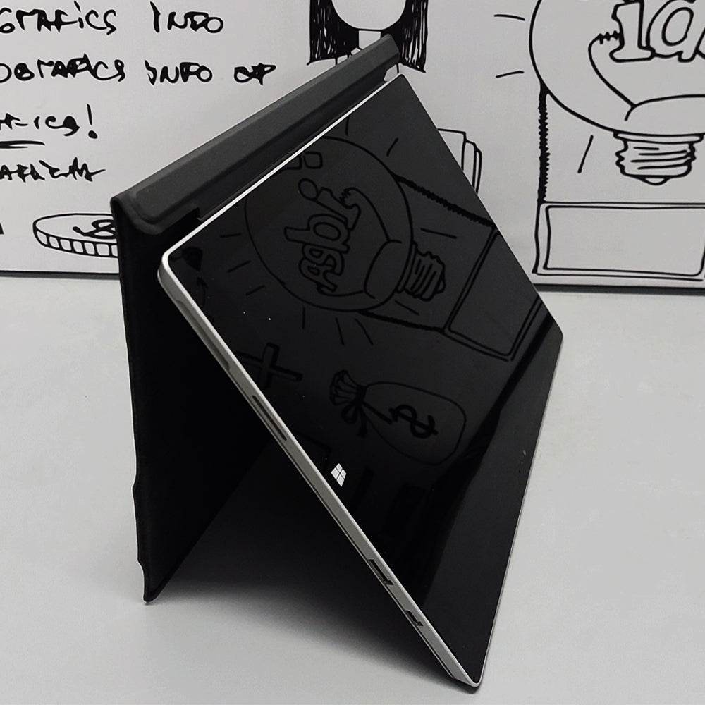 لاب توب ميكروسوفت SURFACE PRO 3 (انتل كور I5-4300U - رام 4 جيجابايت DDR3 - هارد 128 جيجابايت SSD - انتل HD جرافيكس - شاشة 12.0 بوصة 2K تاتش سكرين - كاميرا مزدوجة) استعمال خارج