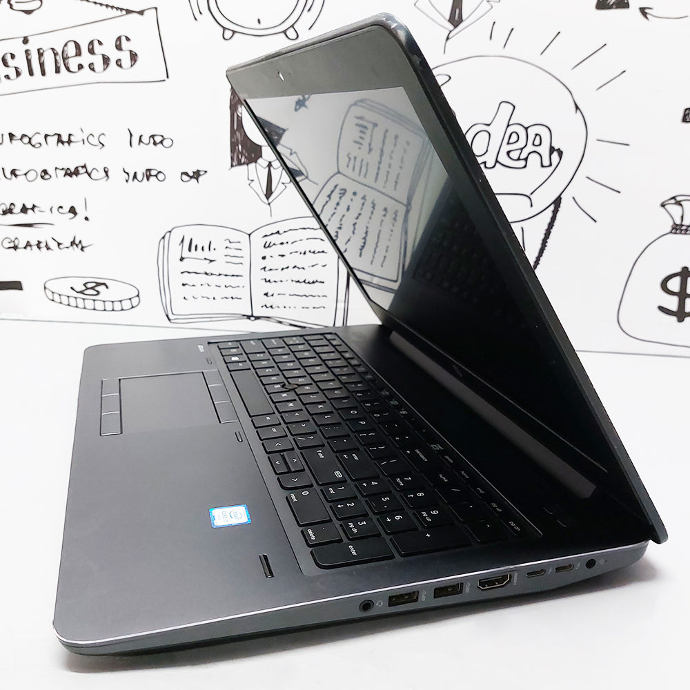 HP ZBook 15 G3 Laptop (Intel Core i7-6700HQ - 16GB DDR4 - M.2 512GB - Nvidia Quadro M1000M 2GB - 15.6 Inch FHD IPS - Cam) Original Used
