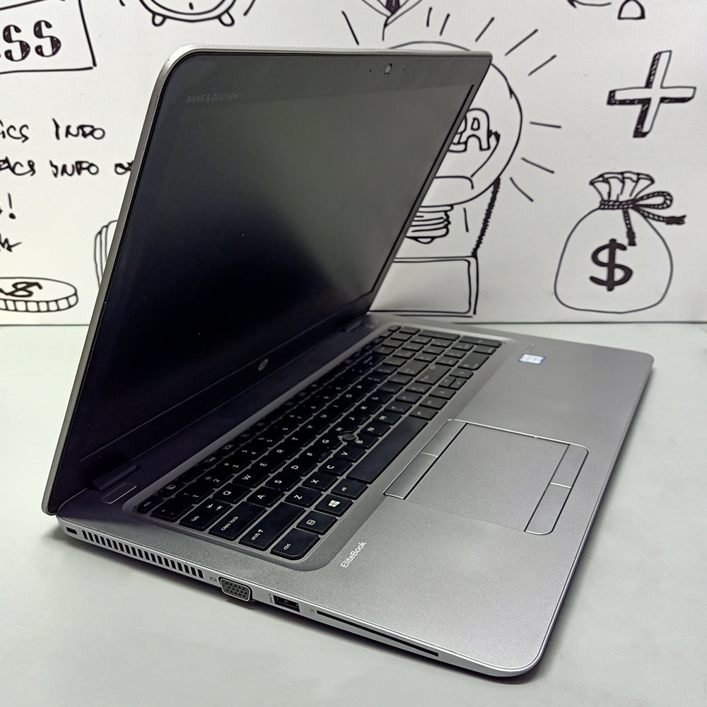 HP EliteBook 850 G3 Laptop (Intel Core i5-6200U - 8GB DDR4 - HDD 500GB + SSD 128GB - Intel HD Graphics - 15.6 Inch HD - Cam) Original Used