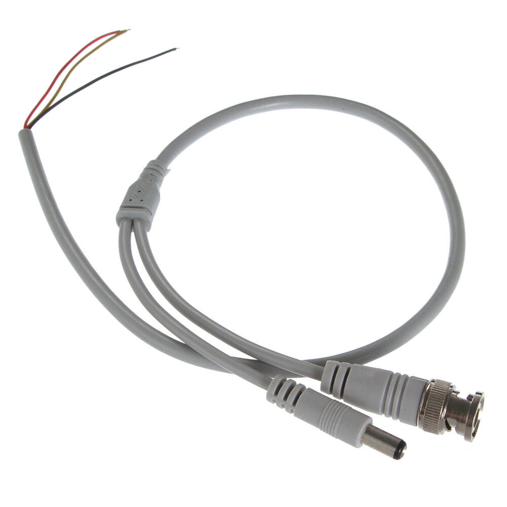 BNC & Power Male Camera Cable