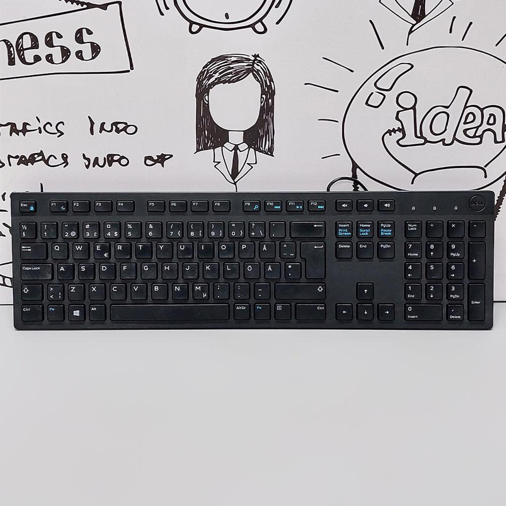 كيبورد ديل سليم سلكي USB (استعمال خارج)