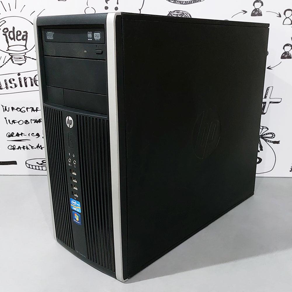HP Compaq 6200 Tower PC (Intel Core i3-2100 - 4GB DDR3 - No Hard - Intel HD Graphics - DVD RW) Original Used - Kimo Store