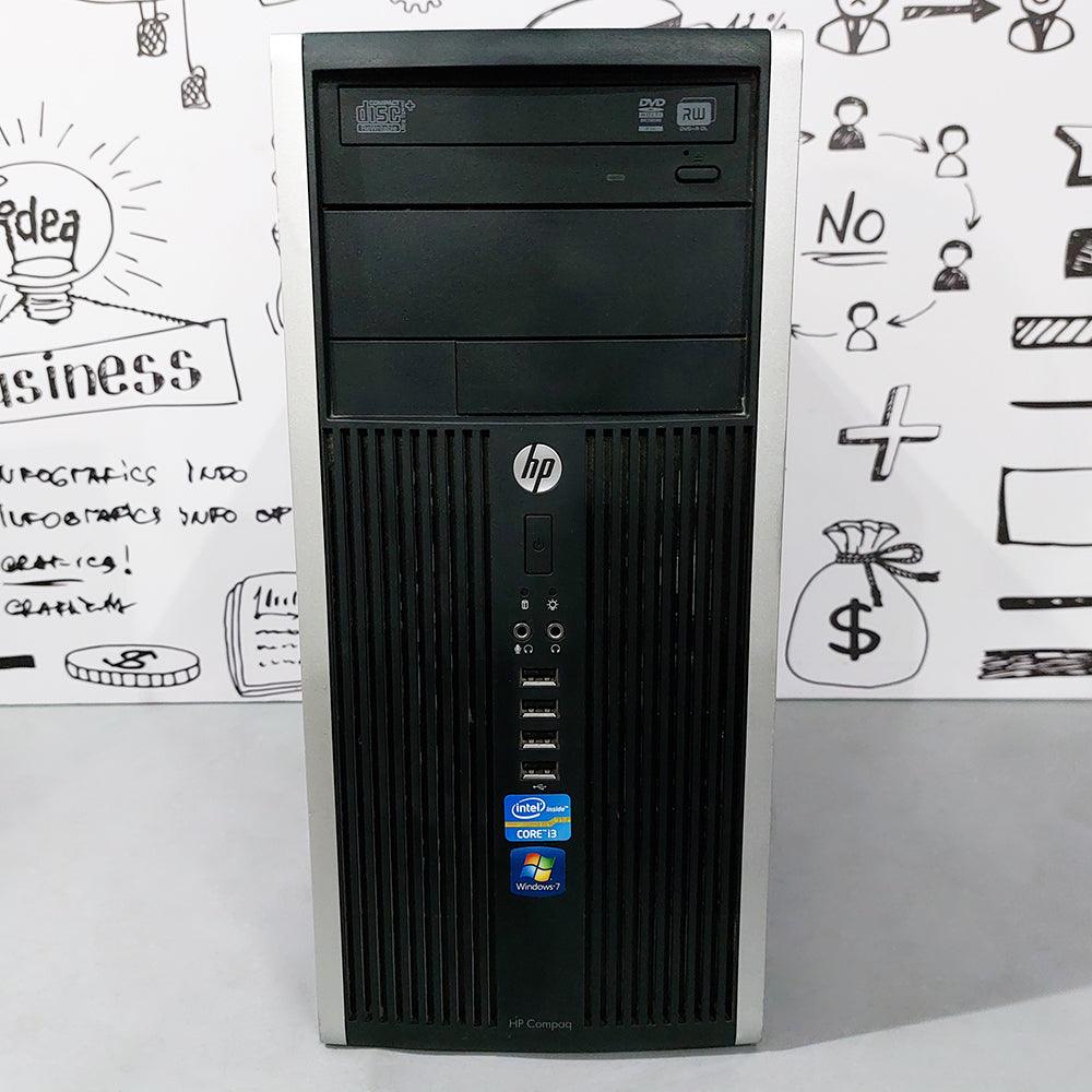 HP Compaq 6200 Tower PC (Intel Core i3-2100 - 4GB DDR3 - No Hard - Intel HD Graphics - DVD RW) Original Used - Kimo Store