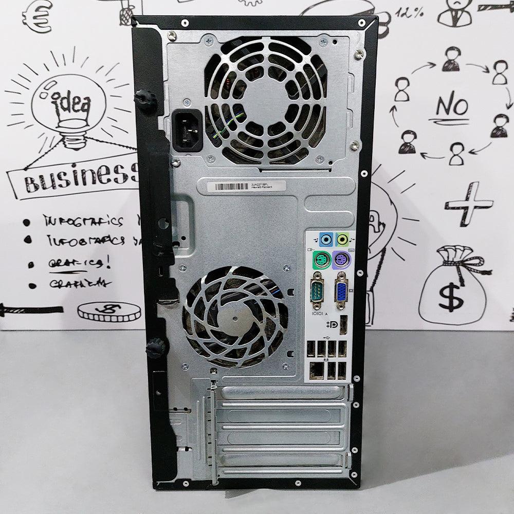 HP Compaq 6200 Tower PC (Intel Core i3-2100 - 4GB DDR3 - No Hard - Intel HD Graphics - DVD RW) Original Used - Kimo Store
