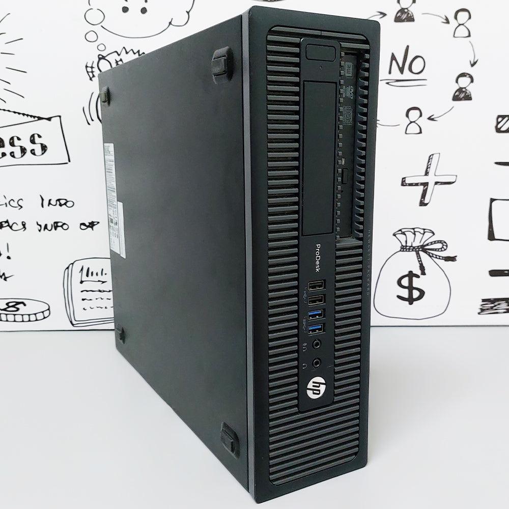 HP ProDesk 600 G1 Desktop PC (Intel Core i3-4130 - 4GB DDR3 - No Hard - Intel HD Graphics - DVD RW) Original Used - Kimo Store