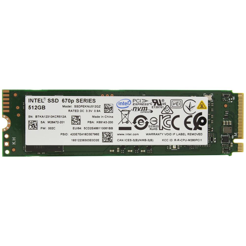 Intel 512GB NVMe PCIe M.2 SSD (Original Used) - Kimo Store