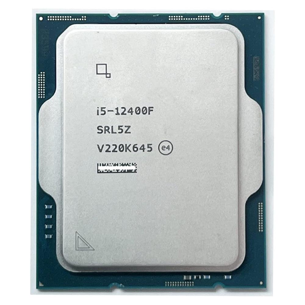 بروسيسور انتل كور i5-12400F (4.40 جيجاهرتز/18 ميجابايت كاش) 6 نواة LGA 1700