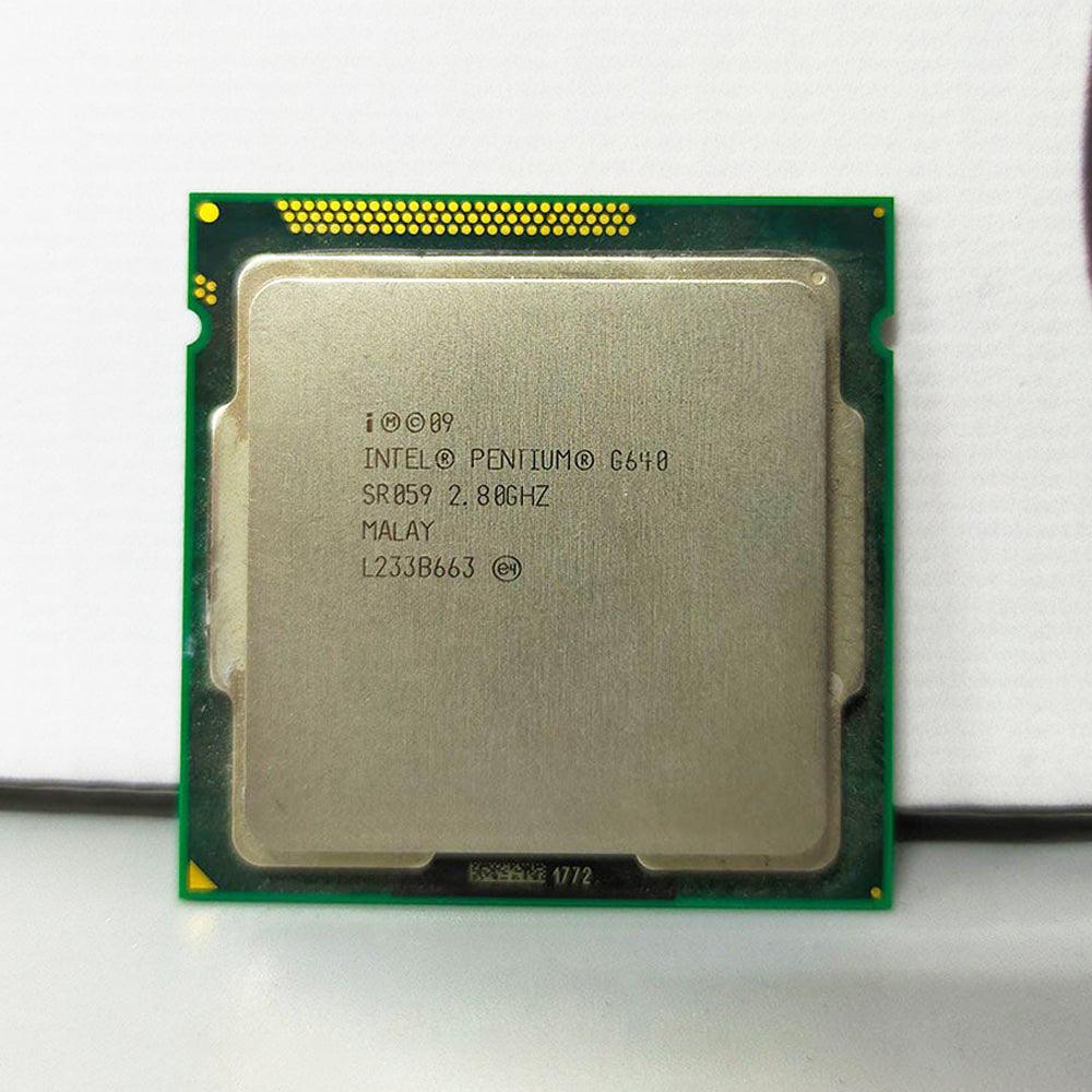 Intel Pentium G640 Processor (2.80GHz/3MB) 2 Cores LGA 1155 (Original Used) - Kimo Store