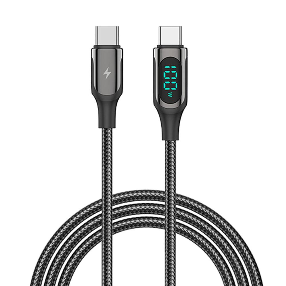 Recci RTC-P10CC Type-C To Type-C Cable 100W Fast Charging 1m