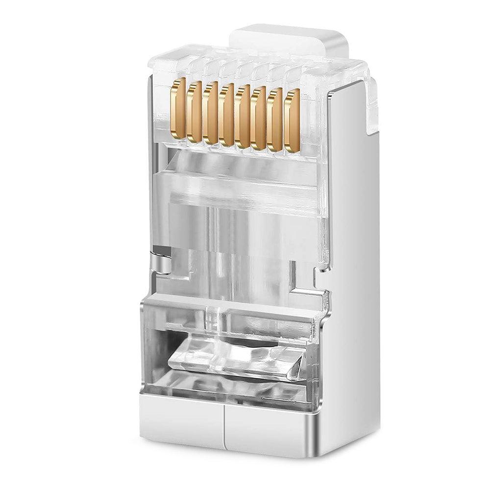 Root Passthrough Metal RJ45 Cat6 (100 Pcs)