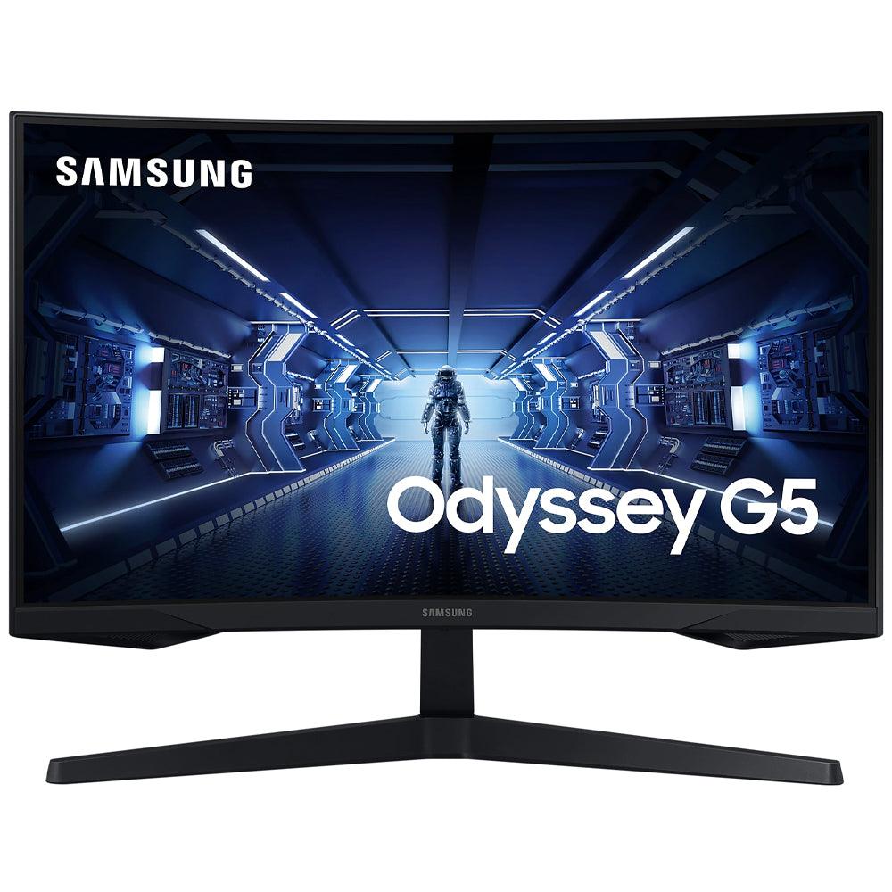 Samsung Odyssey G5 C27G55TQBM 27 Inch VA WQHD Curved Gaming Monitor 144Hz