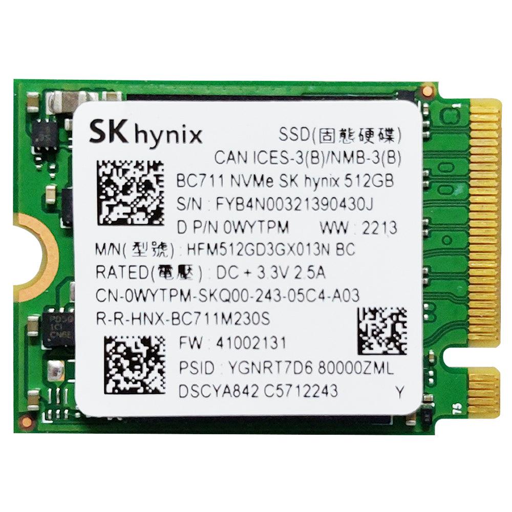 Sk Hynix BC711 512GB NVMe PCIe M.2 SSD (Original Used)
