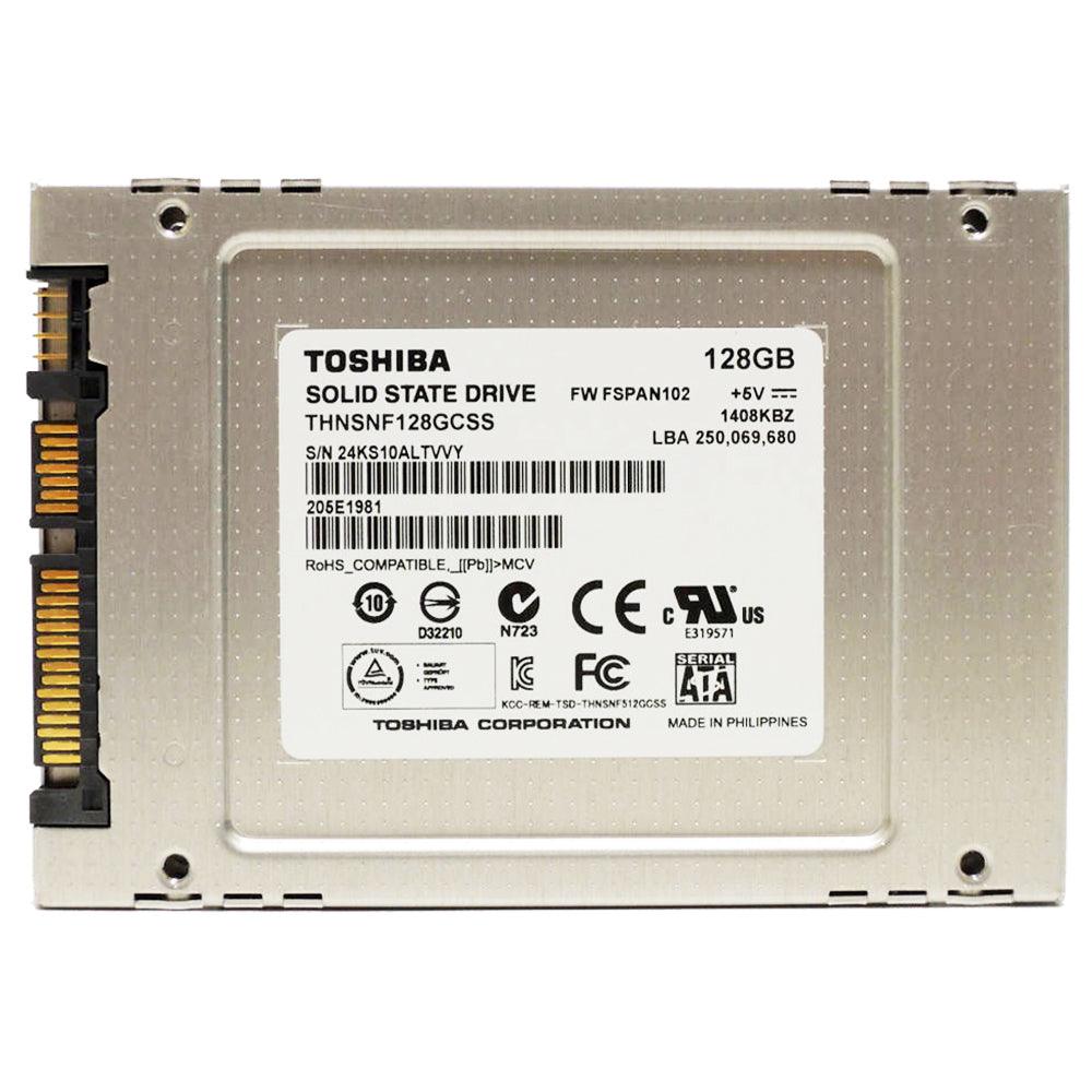Toshiba THNSNF128GCSS 128GB SATA 2.5 Inch Internal SSD (Original Used)