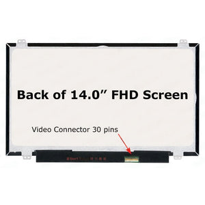 14.0 Inch 30 Pin Slim LED FHD Laptop Monitor