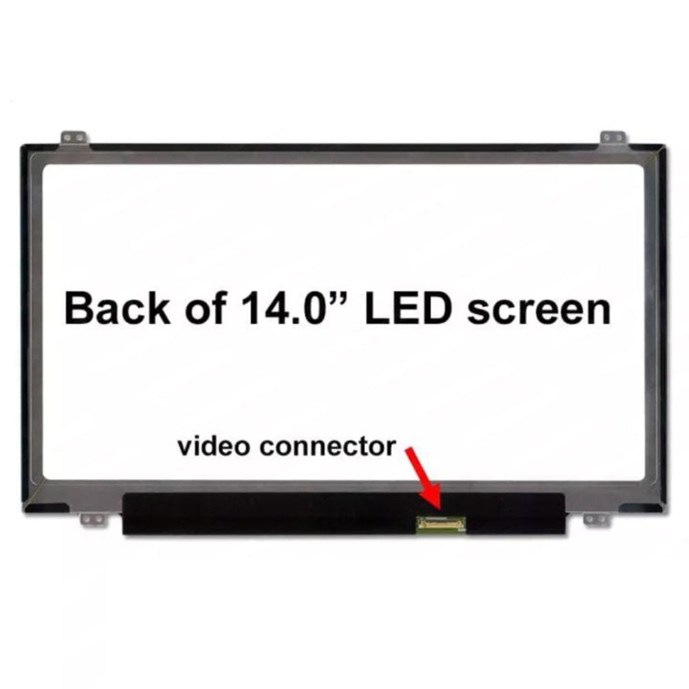 14.0 Inch 30 Pin Slim LED Laptop Monitor