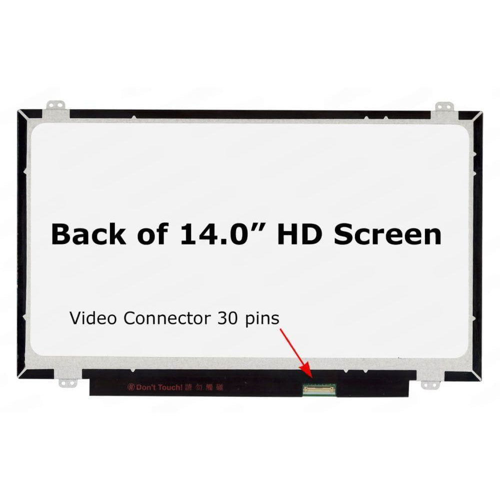 14.0 Inch 40 Pin Slim LED Laptop Monitor
