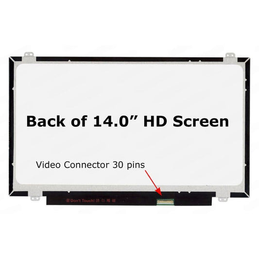 14.0 Inch 40 Pin Slim LED Laptop Monitor