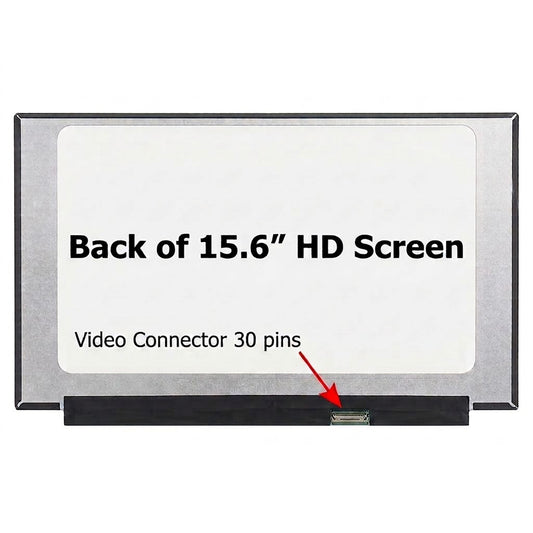 15.6 Inch 30 Pin Slim LED HD Frameless Laptop Monitor
