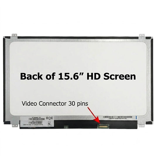 15.6 Inch 30 Pin Slim LED Laptop Monitor