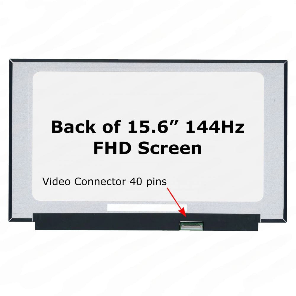 15.6 Inch 40 Pin FHD Frameless 144Hz Laptop Monitor