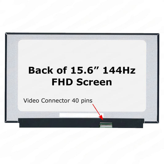 15.6 Inch 40 Pin FHD Frameless 144Hz Laptop Monitor