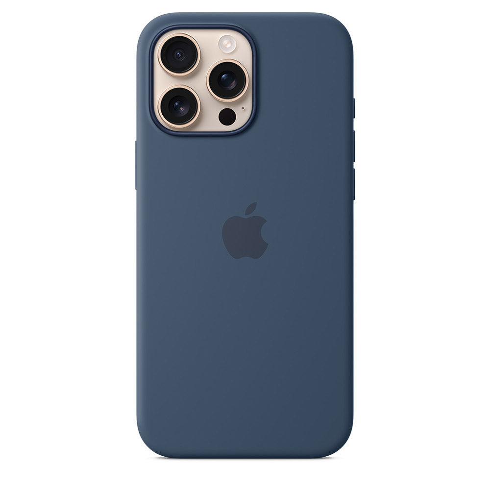 Phone Soft Silicone Cover Apple iPhone 14 Pro Max - Blue Navy