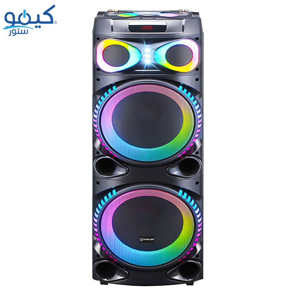 Vovo V-1210 Party RGB Portable Speaker 1.0