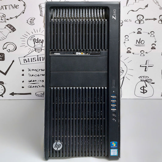 HP Z840 Workstation (2x CPU Intel Xeon E5-2680 V4 - 16GB DDR4 - No Hard - No Graphics Card) Original Used