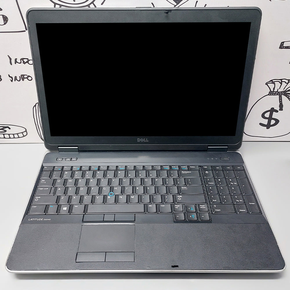 Dell Latitude E6540 Laptop (Intel Core i7-4810MQ - 16GB DDR3 - SSD 480GB - AMD Radeon HD 8790M 2GB - 15.6 Inch HD) Original Used