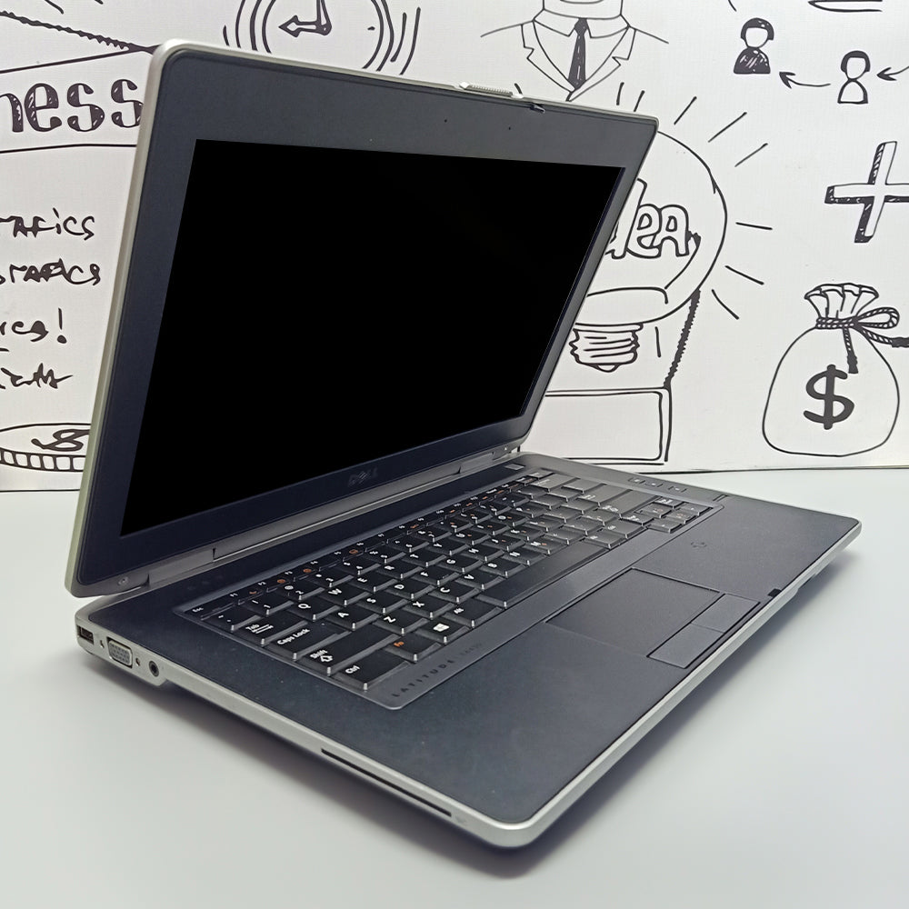 لاب توب ديل Latitude E6430 (انتل كور i5-3320M - رام 8 جيجابايت DDR3 - هارد 128 جيجابايت SSD - انتل HD جرافيكس - شاشة 14.0 بوصة HD - كاميرا - DVD RW) استعمال خارج