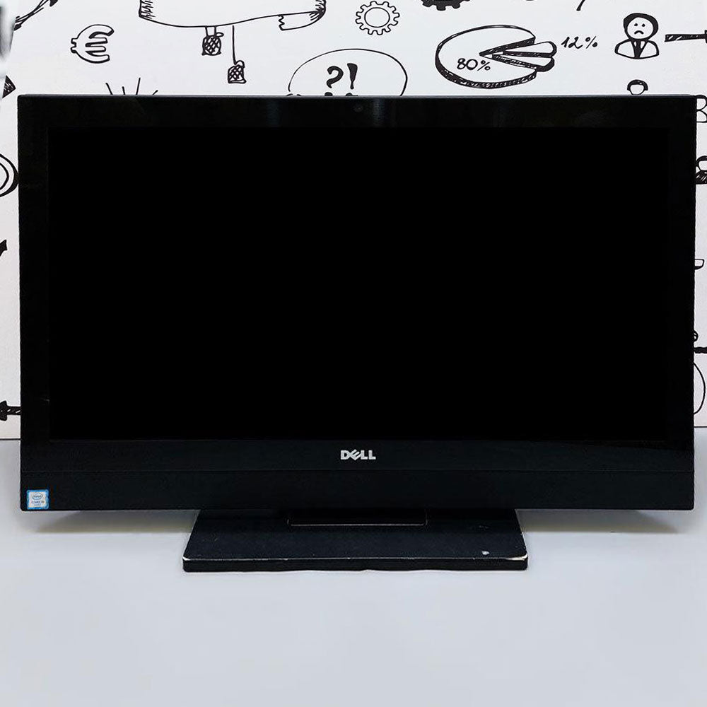 Dell Optiplex 7440 All In One (Intel Core i5-6500 - 8GB DDR4 - SSD 256GB - Intel HD Graphics - 23 Inch FHD TFT - Cam - DVD RW) Original Used