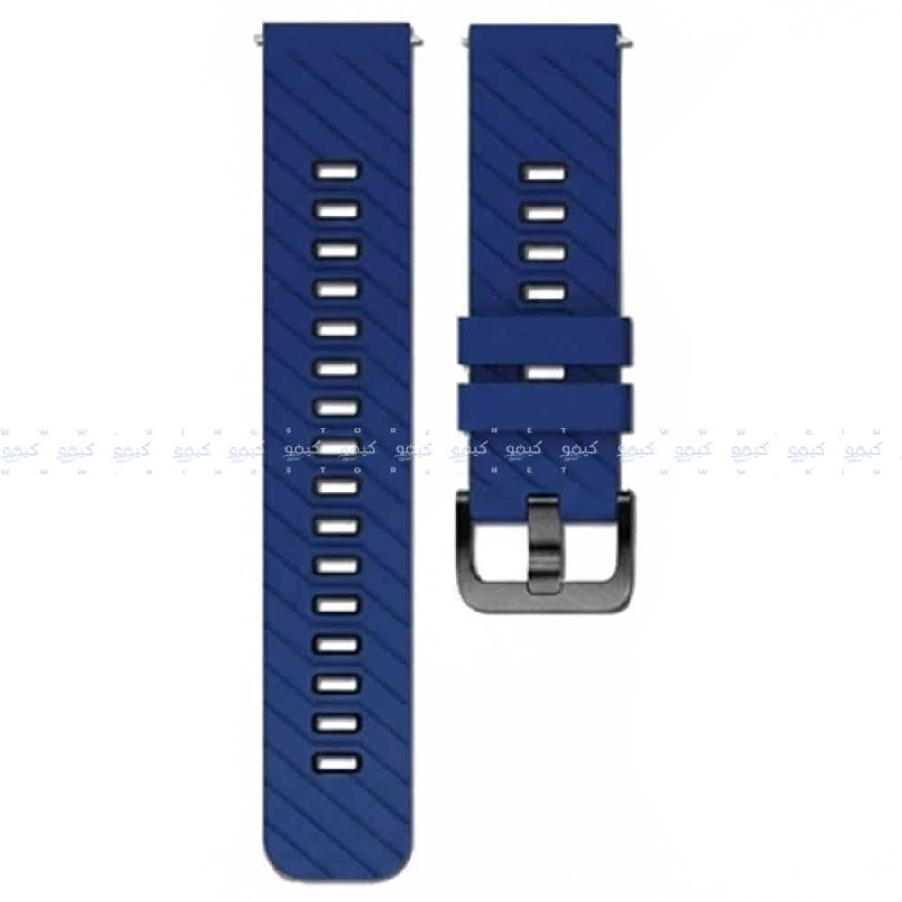 2.2mm Pin Silicone Watch Strap (22mm)